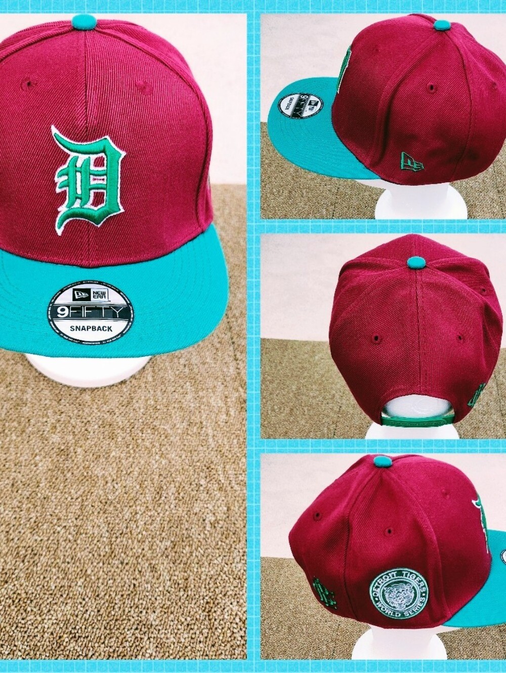 DETROIT TIGERS MLB BASEBALL SNAPBACK HAT.